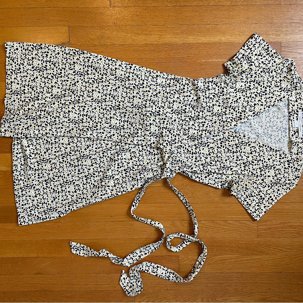 Dvf Floral Wrap Dress - image 1